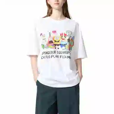 UNIQLO x CPFM x SpongeBob Tee White