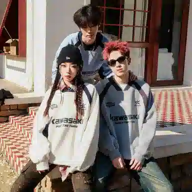 Kawasaki V-Neck Sweatshirt