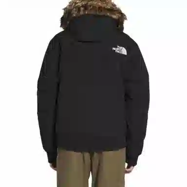 The North Face Logo Zip Hoodie Black
