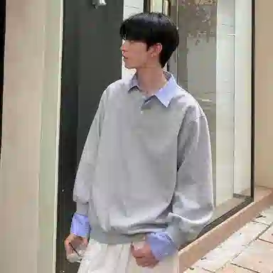 Xutailang Retro Pullover Sweatshirt