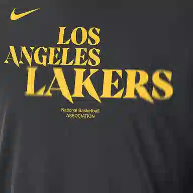 Nike x NBA Courtside Lakers Crewneck Tee Black