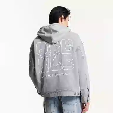 JACK JONES Jacket Light Denim Grey