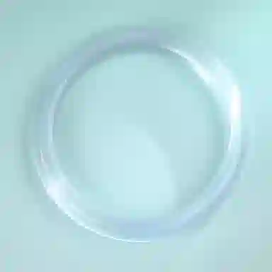 素于 白月光玉镯国潮中式精致古风清冷感素圈温润气质优雅小众叠戴平安镯旗袍汉服通勤时尚简约百搭#幸运配饰 玻璃猫眼 手镯 女款