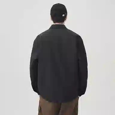 独驰 日系复古工装宽松翻领长袖衬衫 男女同款