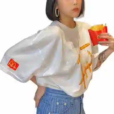 Travis Scott x McDonald's Cactus Jack T-Shirt White