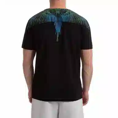 Marcelo Burlon Wings Print T-Shirt Black