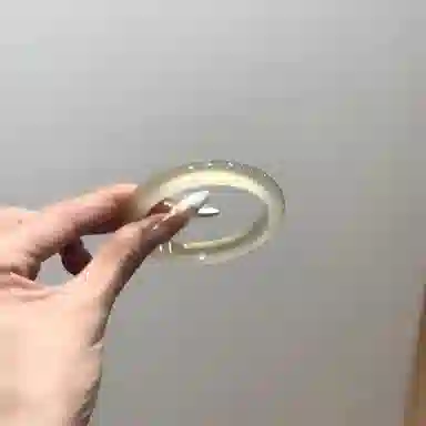 兰慕茵诺 新中式轻奢冰底香槟金 一步一响 温婉气质清冷感美人必备 显白素圈香槟色 #好运 琉璃 手镯 女款