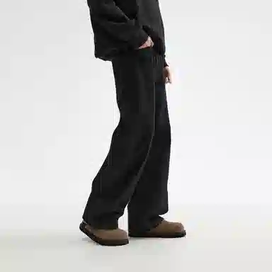 CHINISM Classic Washed Jeans Black