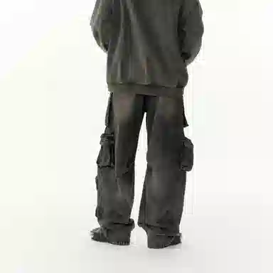 IMXS Streetwear Cargo Denim Pants