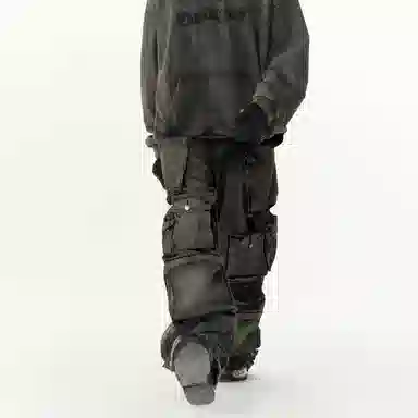 IMXS Streetwear Cargo Denim Pants