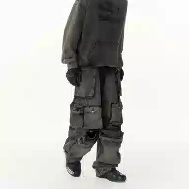 IMXS Streetwear Cargo Denim Pants