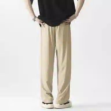 独驰 垂坠感宽松直筒舒适潮流百搭休闲裤 男女同款