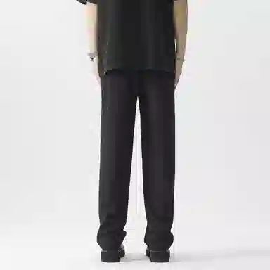 独驰 垂坠感宽松直筒舒适潮流百搭休闲裤 男女同款