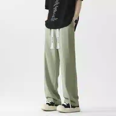 独驰 垂坠感宽松直筒舒适潮流百搭休闲裤 男女同款