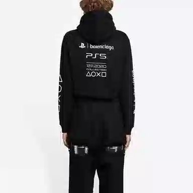 Balenciaga x PlayStation Hoodie Black