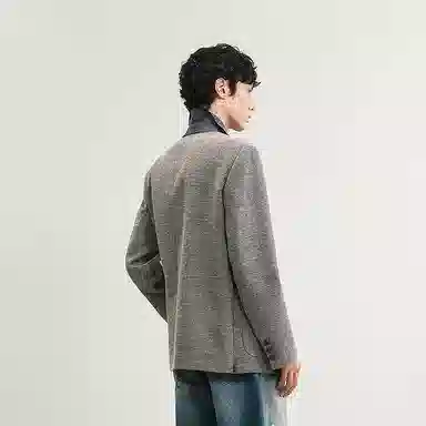 速写 纯色简约轻商务日常西装 男款