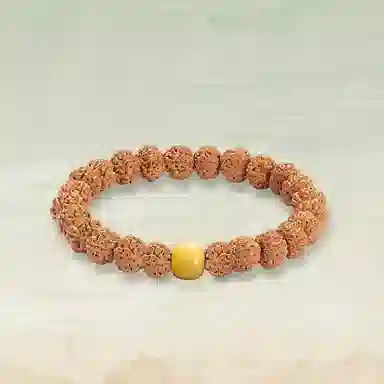 饰伴 新中式文玩盘串佛系静心开年手饰#好运 菩提子/菩提籽 手串 男女同款情侣款