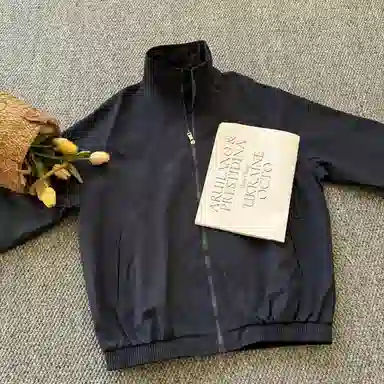 快鱼 简约基础款纯色百搭夹克外套 男女同款