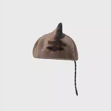 优莲茵 日系可爱猫耳朵时尚显脸小减龄可爱保暖画家帽 羊毛 贝雷帽 女款