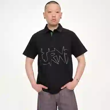 BURNIN WORDPLAY LOGOPolo