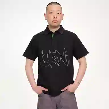 BURNIN WORDPLAY LOGOPolo