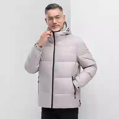 鸭鸭 机能风时尚工装宽松保暖百搭羽绒服 男女同款