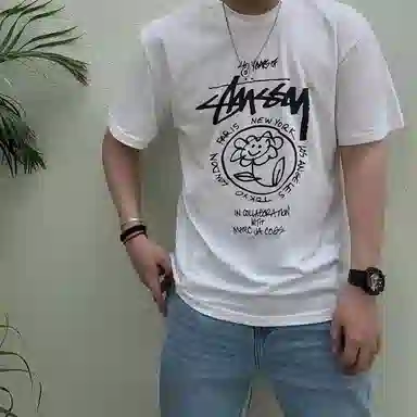 Stussy x Marc Jacobs 40th Anniversary T-Shirt White