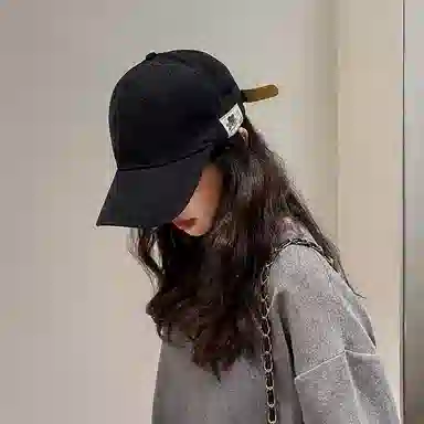 复古刺绣 潮流学生休闲百搭 显脸小 春秋遮阳防晒棒球帽 棉 鸭舌帽 男女同款情侣款