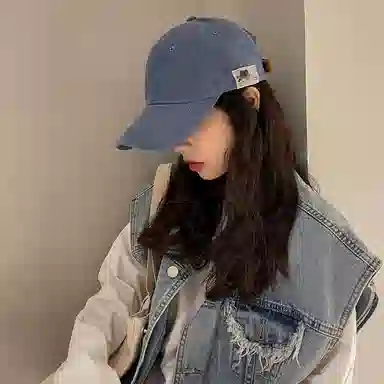 复古刺绣 潮流学生休闲百搭 显脸小 春秋遮阳防晒棒球帽 棉 鸭舌帽 男女同款情侣款