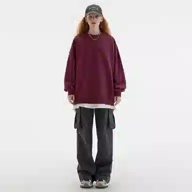 BEETLE TOWN Basic Pullover Hoodie