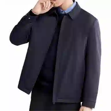梦特娇 行政商务通勤百搭休闲翻领夹克 男款