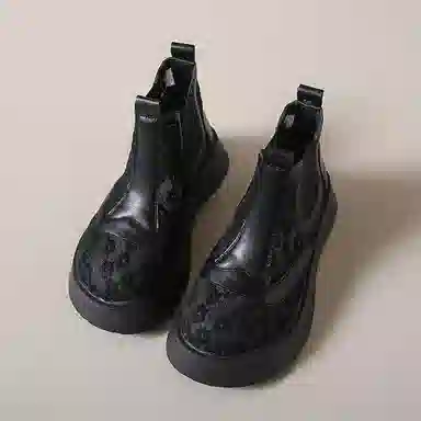 蚂蚁城 超纤皮 舒适时尚 潮流 百搭 简约 短筒 切尔西靴 女款