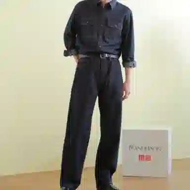 UNIQLO x JW Anderson SS25 Deep Blue Jeans