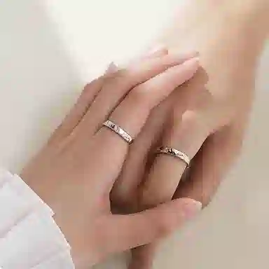 Van Gogh Adjustable Couple Rings
