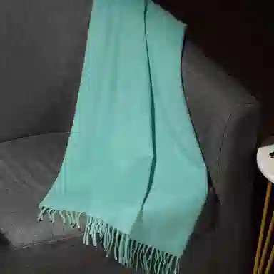 红豆 秋冬季保暖加厚百搭 山羊绒 绒线围巾 女款