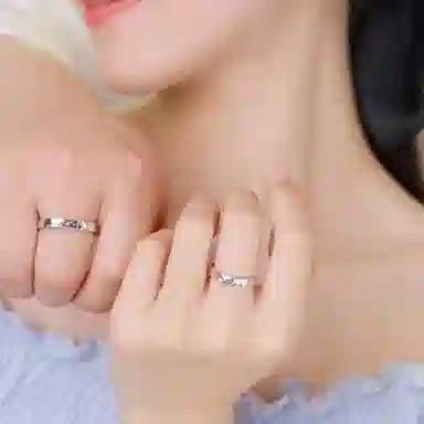 Van Gogh Adjustable Couple Rings