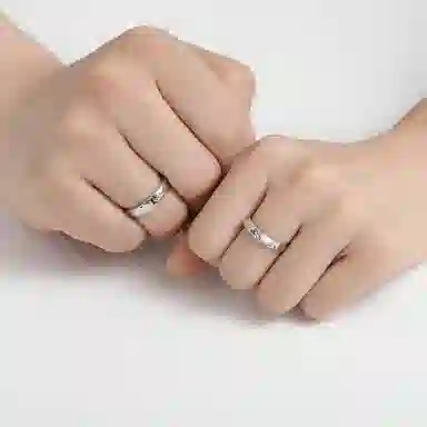 Van Gogh Adjustable Couple Rings