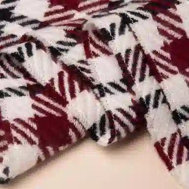 红豆 秋冬季保暖百搭 山羊绒 绒线围巾 女款