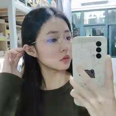 【联系客服可配度数】 佐川 商务无边框眼镜 超轻纯钛 复古方框近视 平光防蓝光 钛 方形 功能性眼镜 男女同款情侣款 可配近视度数