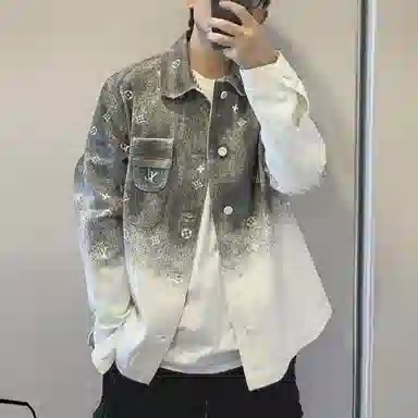 Louis Vuitton SS22 Denim Shirt Grey