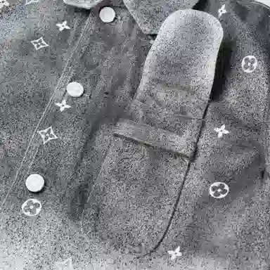 Louis Vuitton SS22 Denim Shirt Grey