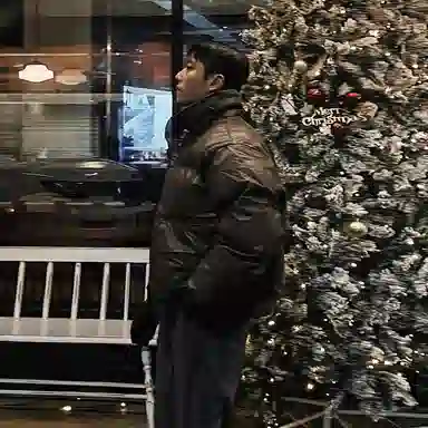 我是大卫 美拉德港风复古帅气翻领宽松棉服 男女同款