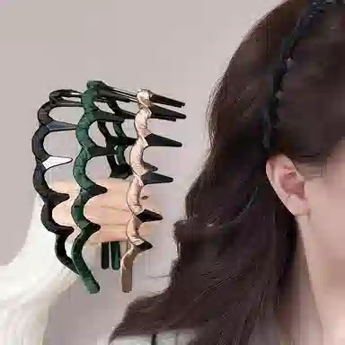 左欧 高颅顶 亚克力 发箍 女款