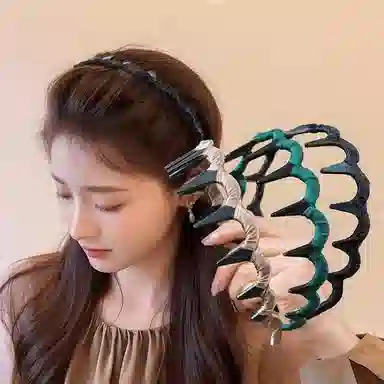 左欧 高颅顶 亚克力 发箍 女款