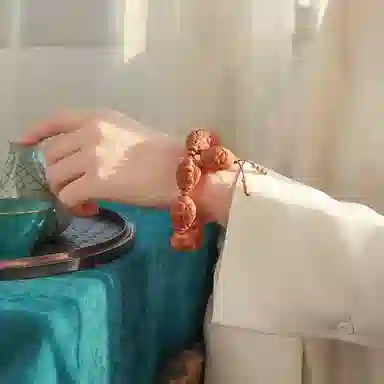 妍韵珠宝 欢天喜地弥勒佛核雕#好运 橄榄核 核桃类手串 男女同款情侣款