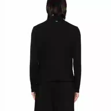 TEAM WANG FW24 Choices Turtleneck Black