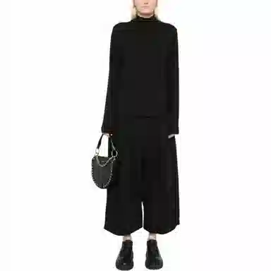 TEAM WANG FW24 Choices Turtleneck Black