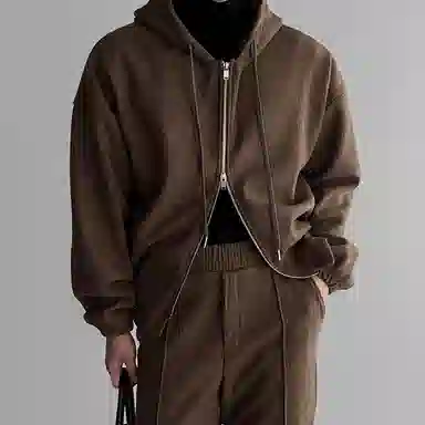 我是大卫 重磅宽松百搭连帽卫衣 男女同款