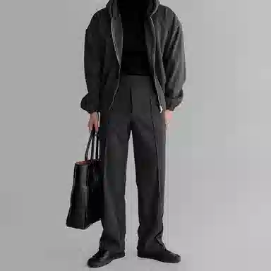 我是大卫 重磅宽松百搭连帽卫衣 男女同款