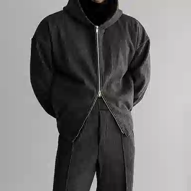 我是大卫 重磅宽松百搭连帽卫衣 男女同款